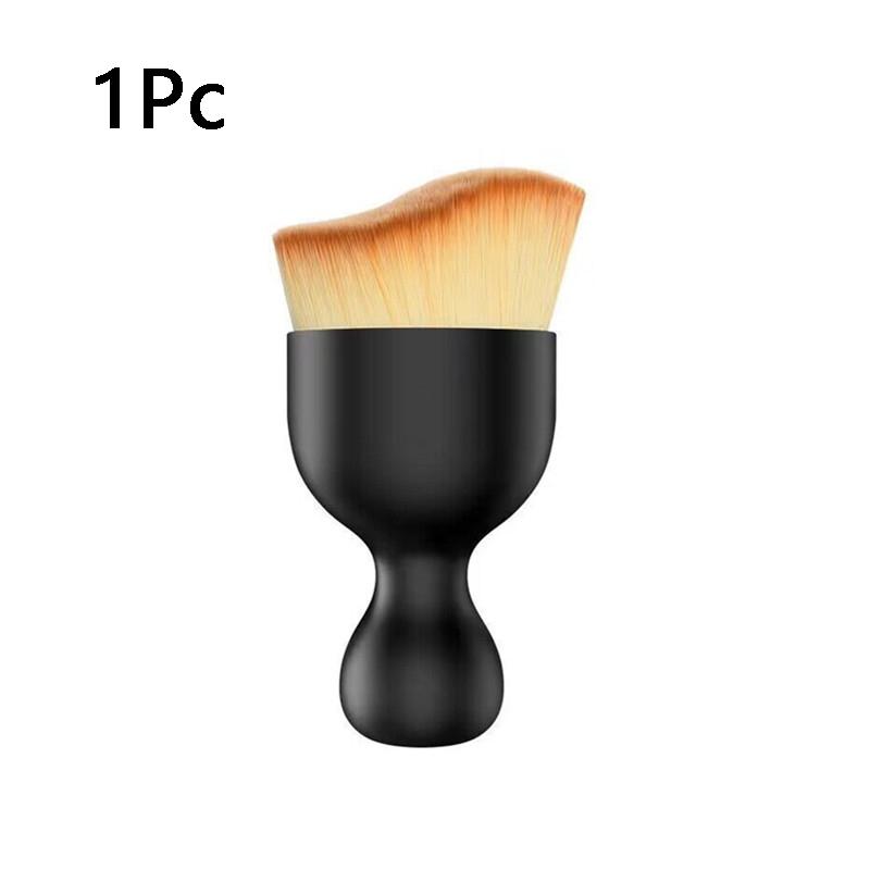 Soft Brush Car Air Vent Cleaning Tool with Casing - Interior Crevice Dusting Artificial Brush for Car Detailing