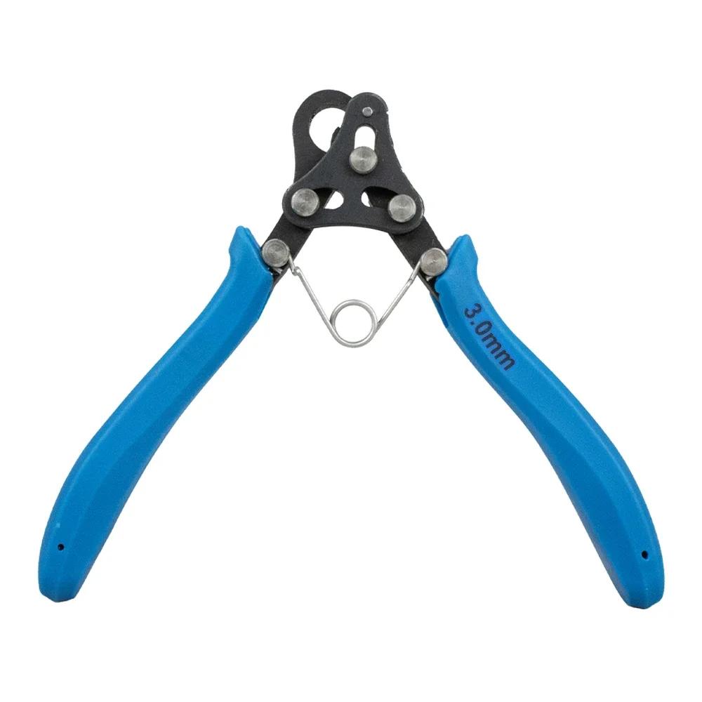 

Набор плоскогубцев для прокатки проволоки 1,5/2,25/3 мм для намотки, гибки, ремонта проволоки, инструмент для изготовления ювелирных изделий, плоскогубцы с круглыми губками для обмотки проволочного кольца