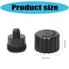 3Pieces Practical Lubrication Cup Replacement Set Grease Cup PVC Texture Suitable for Pool Spa Valves PVC Construction