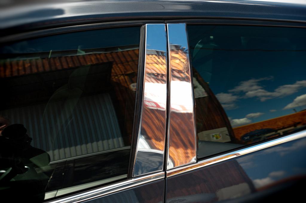 Türsäulenleiste (Limousine, Edelstahl) für Renault Megane IV 2016-2025