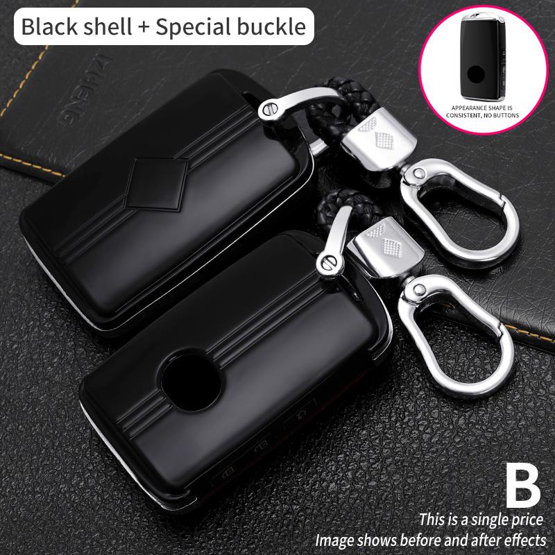 New Abs Carbon Fiber Car Key Cover Case For Mazda 3 Alexa Cx-30 Cx30 Cx5 Cx 5 Cx-5 Cx8 Cx9 Cx4   Auto Accessories
