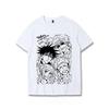 2026 Summer Jujutsu Kaisen Tshirt Unisexs Anime Print Casual Loose Oversized Streetwear Tee Fashion Tshirt Y2k