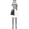 Halloween Devil Costume Vampire Clown Dress Role Play Outfit Women