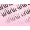 LuxeFlutter - Natural Doll Eye Cluster Glue-Free False Eyelashes