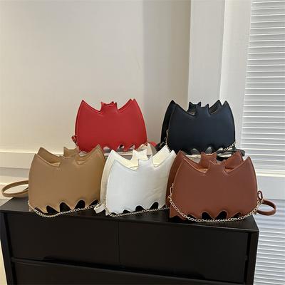Autumn New Niche Design Personalized Crossbody Bag Women's Fashionable Simple Shoulder Bag Casual Special Shape Bag