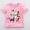 Kamado Nezuko Kochou Shinobu T Shirt for Girl Anime Demon Slayer Children Clothes Kids Short Sleeve Tees Summer Toddler  Tops