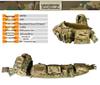 Multifunctional Tactical Molle Waist Belt - Padded Nylon for Outdoor Combat Training