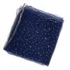 Modisches buntes Pailletten-Bandana 80cm*80cm Ultra-dünnes atmungsaktives Kopftuch Sommer Sonnenschutz