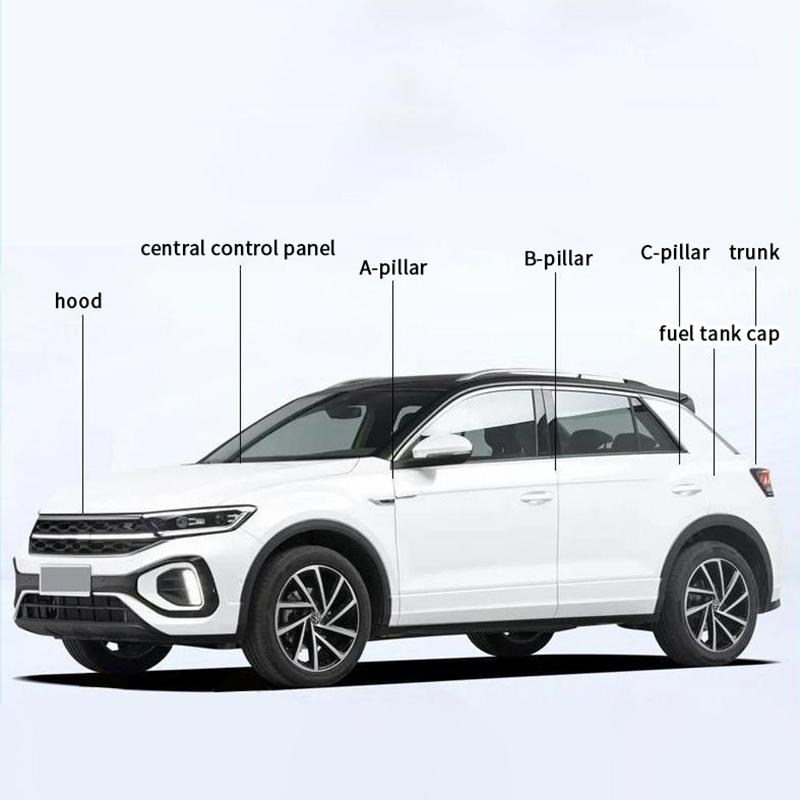 Car Door Rubber Seal Strip Anti-Scratch Protector B Pillar Car Rubber Weatherstrip Auto Door Edge Waterproof Seal Strip