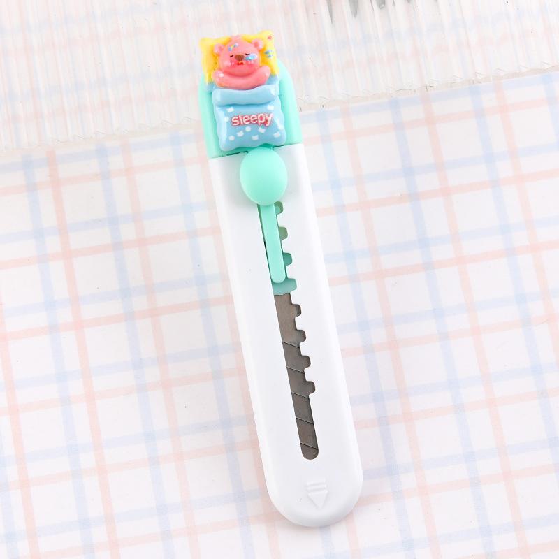 

1 шт. мультяшный капибара художественный резак хозяйственный нож мини студенческие художественные инструменты DIY креативные канцелярские принадлежности школьные принадлежности