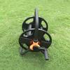 25M Garden Watering Hose Free Standing Winder Portable Hose Reel Cart Water Pipe Storage Rack Organizer Holder Gardening Tools
