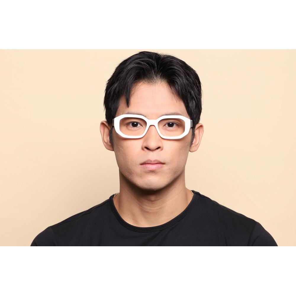Full Rim Geometric Off White Smartbuy Collection Heime 94751 C5 Fashion Unisex Eyeglasses