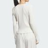 Adidas T Shirts Women's Jade White Crew Neck Moderate Other KB7754