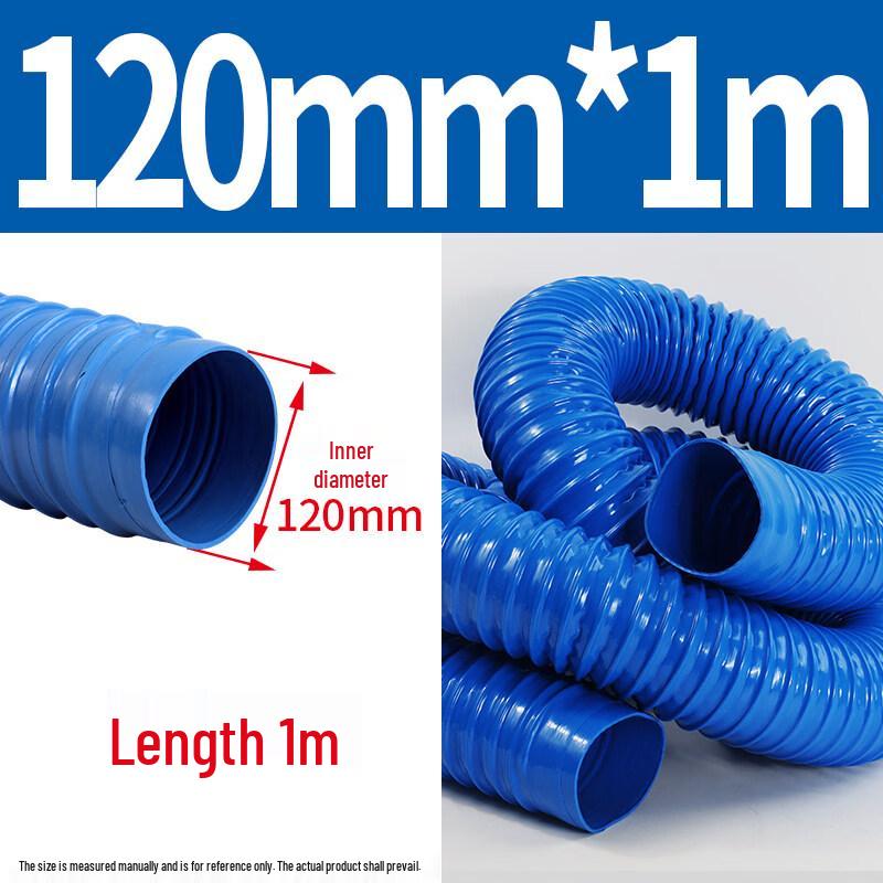 Flexible PVC Dust Collection Hose (120mm ID)