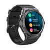 K62 1,43-Zoll AMOLED-Bildschirm Bluetooth-kompatible Anruffunktion Smartwatch mit Multi-Sport-Modi
