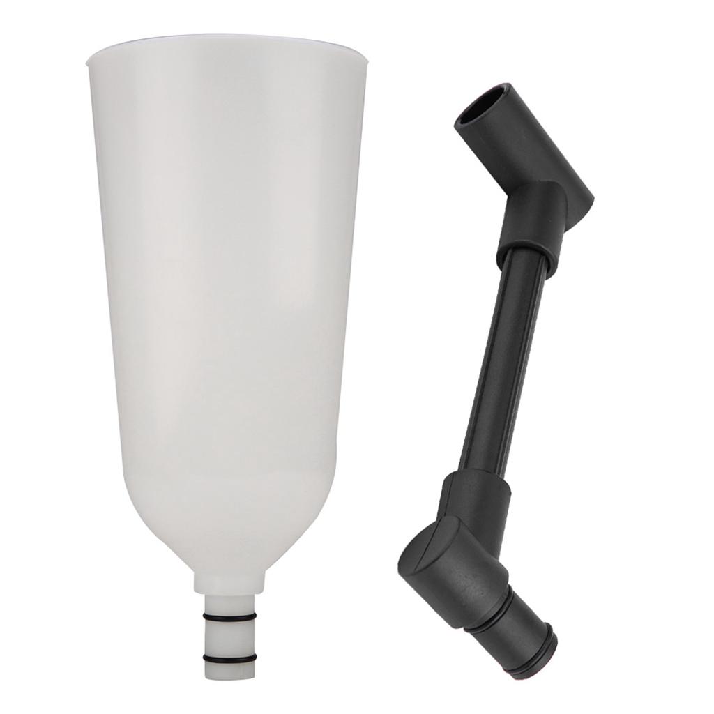 10 Stück Auto Motoröl Trichter Adapter Füllset Plus Schwenkbares Offset-Verlängerungsrohr Auto Van Werkzeug