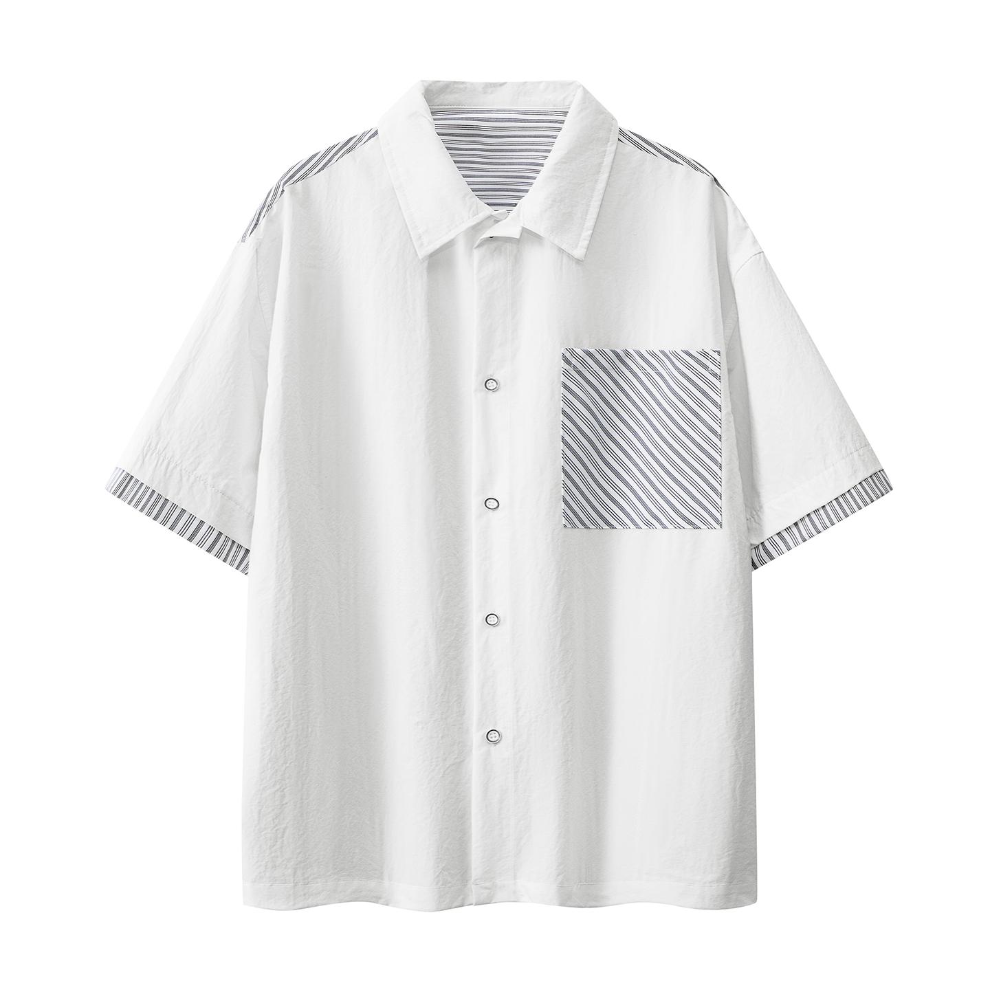 Men s Summer Short Sleeved Shirt, Summer Loose T-shirt, Men s T-shirt, Ice Silk T-shirt 3XL