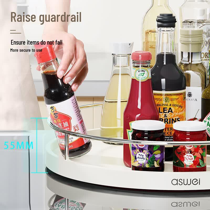 Ru Han Upgraded Rotatable Kitchen Spice Rack