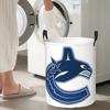 Eel Hockey Vancouver Canucks Merch Foldable Laundry Baskets Dirty Clothes Sundries Storage Basket Home Organizer Box