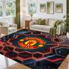 Manchester United Design Kristall Samt Teppich Weiche Dekorative Matte für Schlafzimmer Eingang