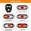 Bike Light Turn Signals Remote Control Bicycle Direction Indicator Taillight