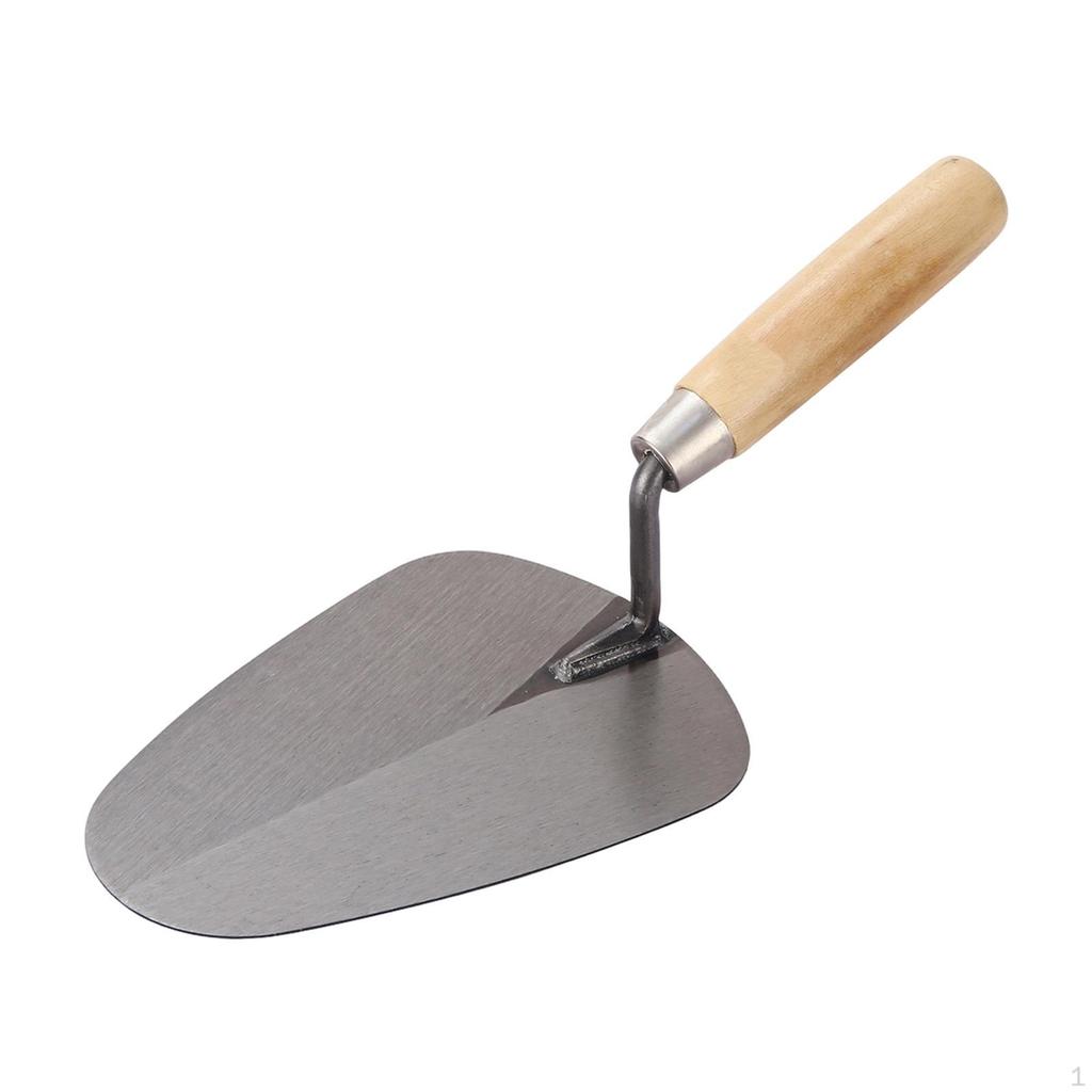 Concrete Trowel Brick Laying Ergonomic Masonry Hand Tool Mortar Finishing for Cement
