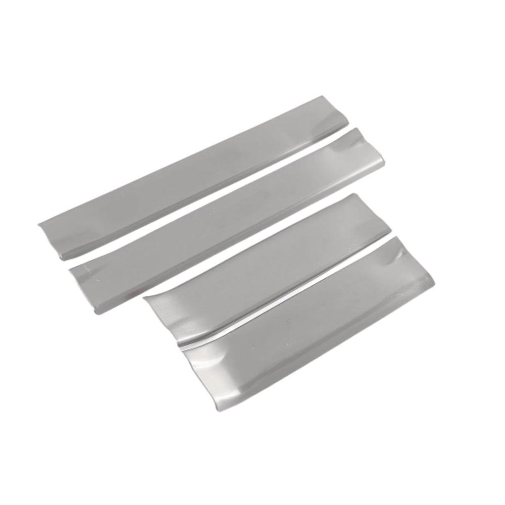 Pedal Inner Door Sill Scuff Plate Cover For Hyundai IX45 SantaFe 2013 2014 2015 2016 2017 2018 Trim Threshold Strip Accessories