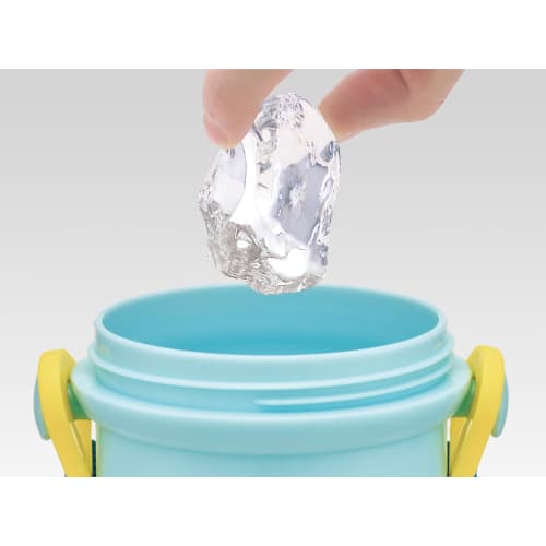 Skater Children's Water Bottle, 480ml, Direct Drinking, Plastic, One-Touch Operation, Dishwasher Safe, Made in Japan, Paw Patrol 25, Boys', PSB5SANAG-