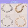 Geometric Metal Waist Chain With Hook Closure For Fashion Women Spring
