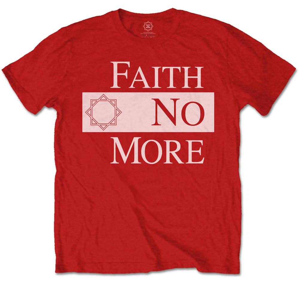 Faith No More Unisex Tshirt Classic New Logo Star S