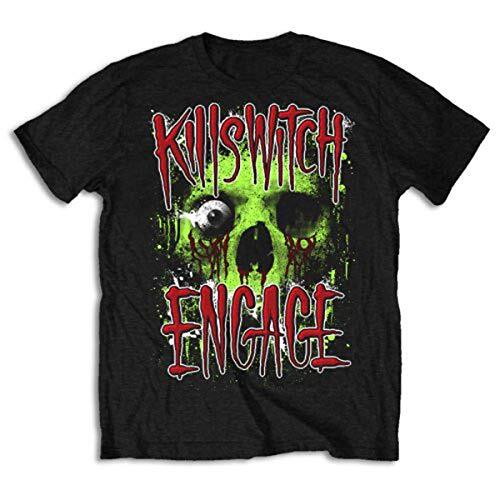 Killswitch Men s Skullyton Short Sleeve T-Shirt, Black, Medium M