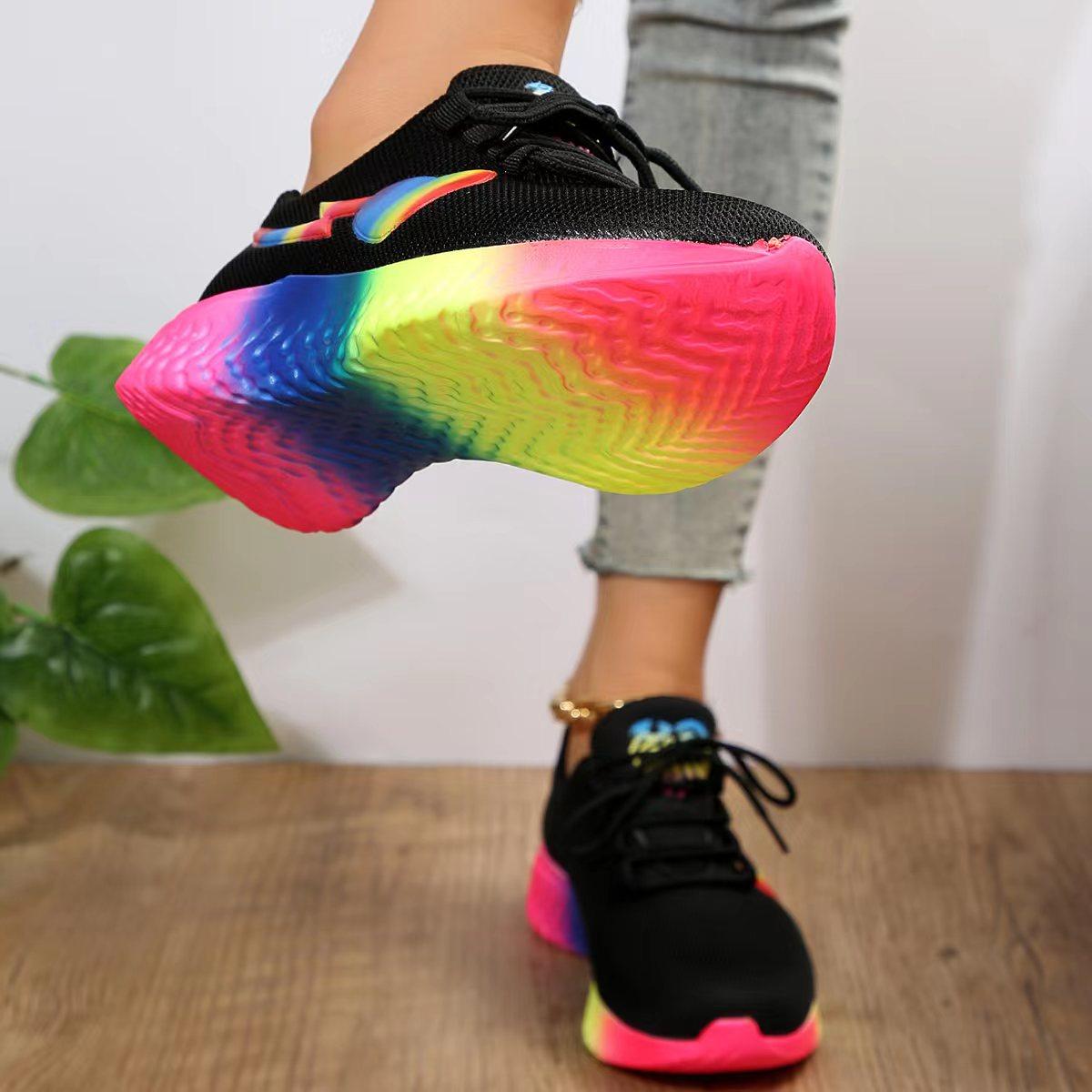 

All season gea New Sneakers Women Casual Shoes Bright Sole Women Sneakers Outdoor Jogging Trainer Female Vulcanized Shoes