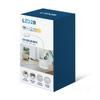 5W Rechargeable White LED Desk Lamp with 360° Adjustment and Space for a Phone