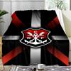1PC CR Flamengo Printed Soft Flannel Blanket Throw for Adult Bedroom Living Room Sofa Camping Travel Fan Gifts Christmas Gifts