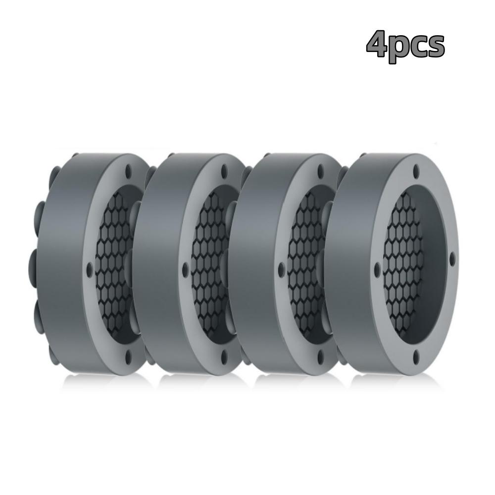 4pcs Washing Machine Anti Slip Rubber Feet Pads Suction Cup Fixed Anti Vibration Pads Washing Machine Refrigerator Lifting Base