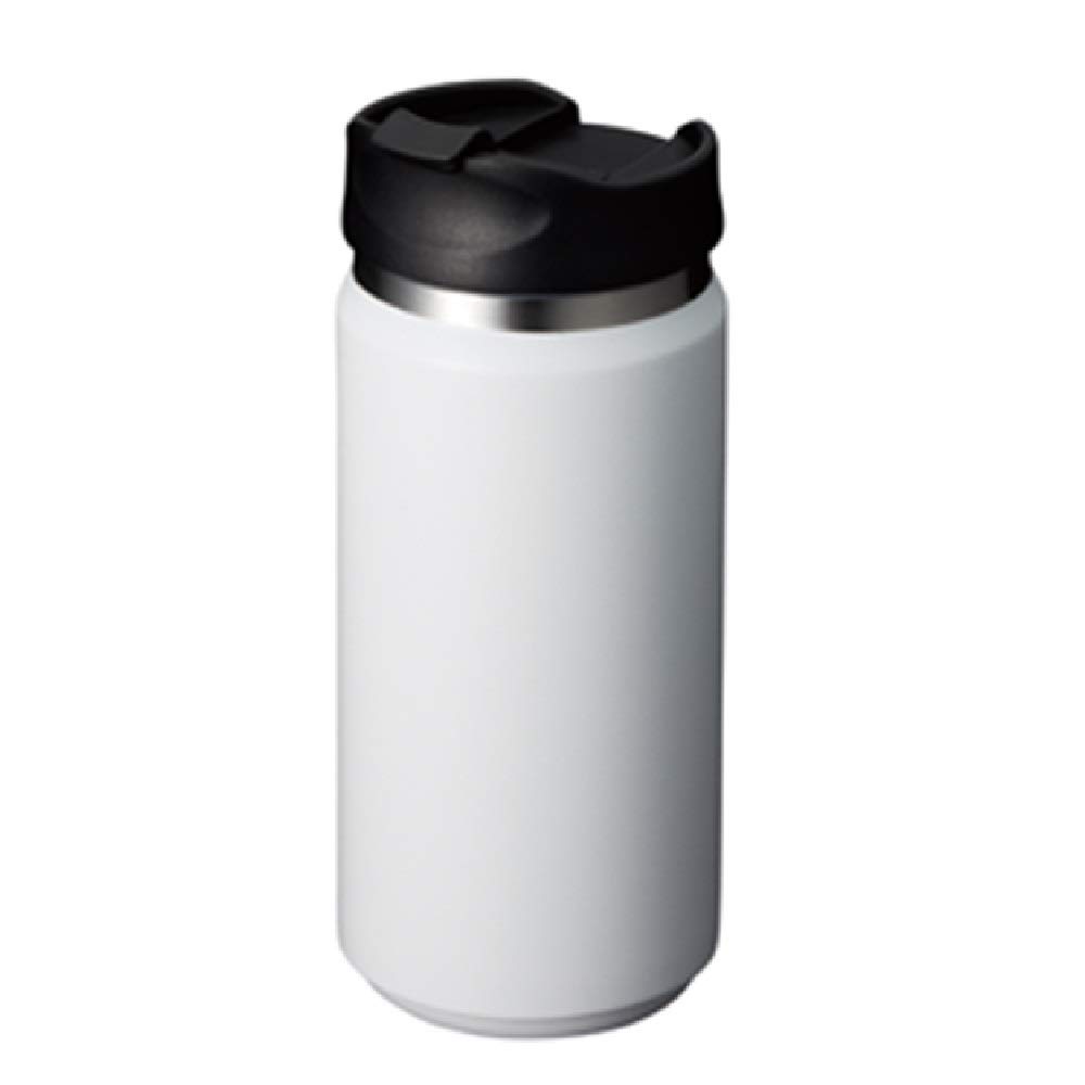 

Gowell Zalatto Tumbler with Lid, Vacuum Insulated, Stainless Steel, Thermos, Double-Walled Design, 350ml Capacity, White (Men s Stylish Matte Series)