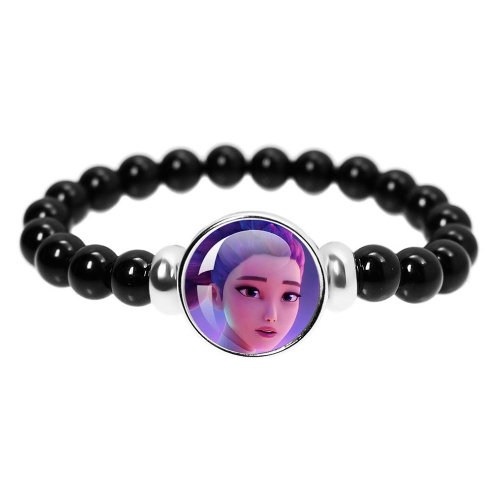 Fashionable Girl Group  Bracelet Beaded Wristband, Dome Badge Bracelet Suitable For Fan Gifts Men And Women Couple Jewelry Gift Accessories