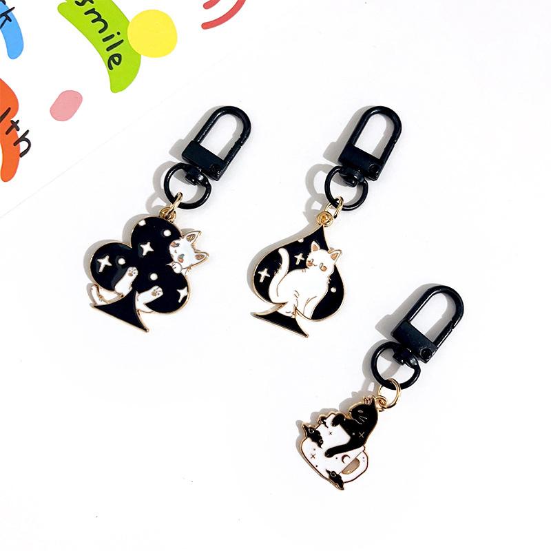 

1 шт., креативный кулон в виде котенка, милый покер из сплава