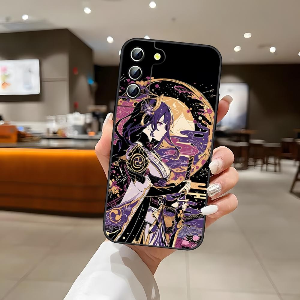 Games Genshin Impact Phone Case Back Cover for Samsung S24 Ultra S22 S23 S20 Fe S21 Plus Galaxy A54 A34 A24 A53 M54 Note 20