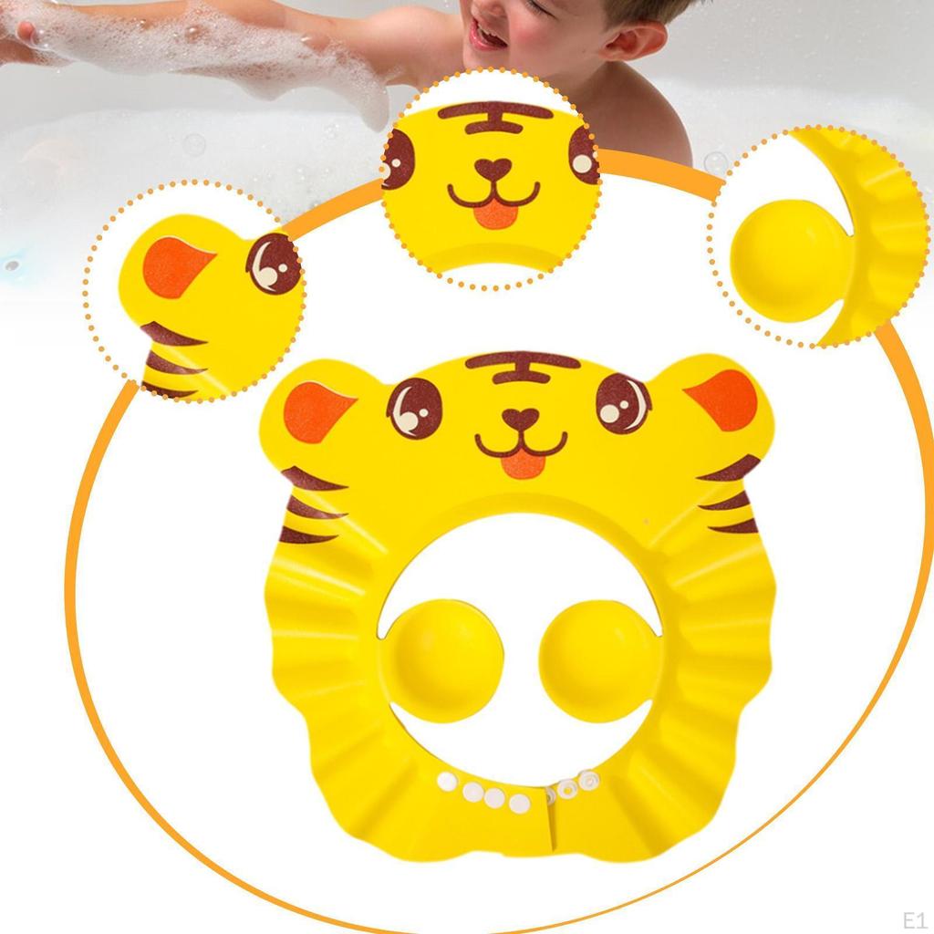 Kids Bath Visor Shower Cap EVA Waterproof Hair Protection for Indoor Travel