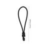 10PCS 10/15/25cm Elastic Bungee Cord Set Tied Rope High Elasticity Luggage Straps Rope For Bikes Tie Downs Camping & Cars Cord T