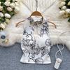 Celebrity Floral Halter Neck Backless Top - Women's Summer Trendy, Sexy, Versatile Vest