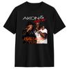 Unisexs Akon T Shirt Tour Pure Cotton Clothing Funny Short Sleeve O Neck Tees Plus Size TShirts