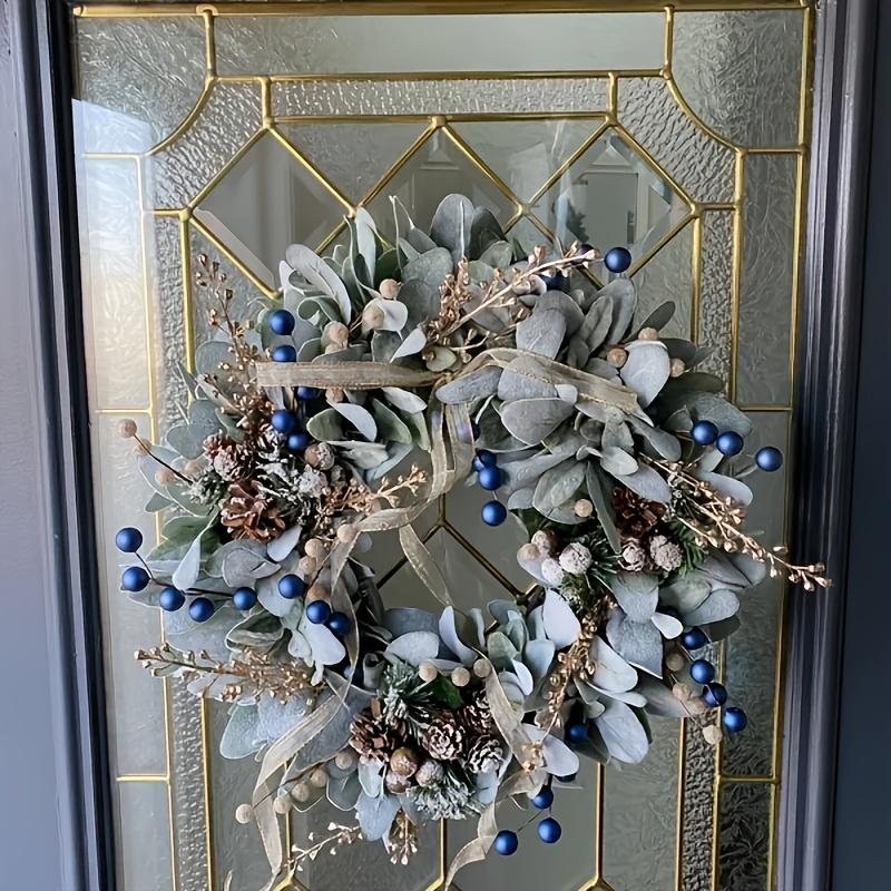 Elegant Front Door Decoration, Ideal for Holiday Celebrations and Home Decor, Holiday Wreath | Elegant Wreath | Durable Wreath