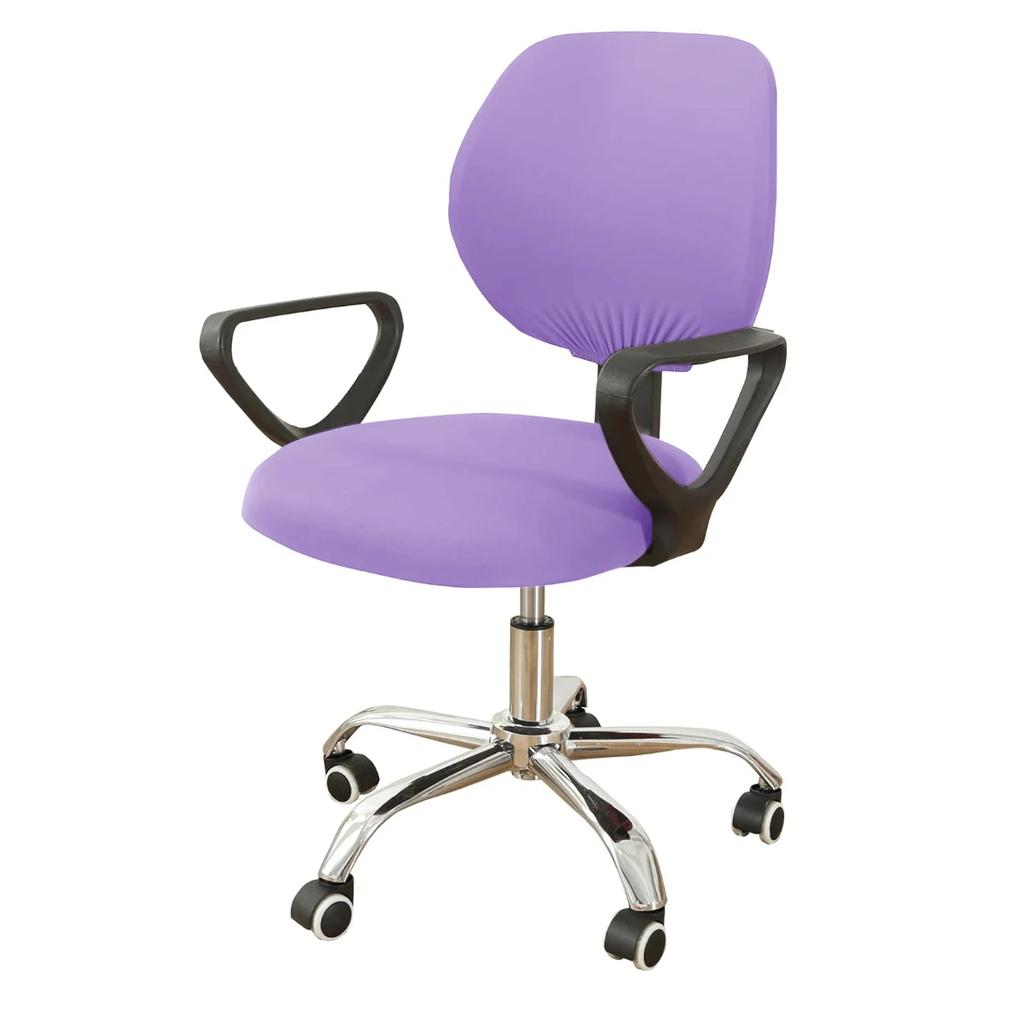 Spandex Stretchable Desk Office  Computer Chair Seat Covers Washable Rotating Backrest  Cushion Pets Protectors Slipcover