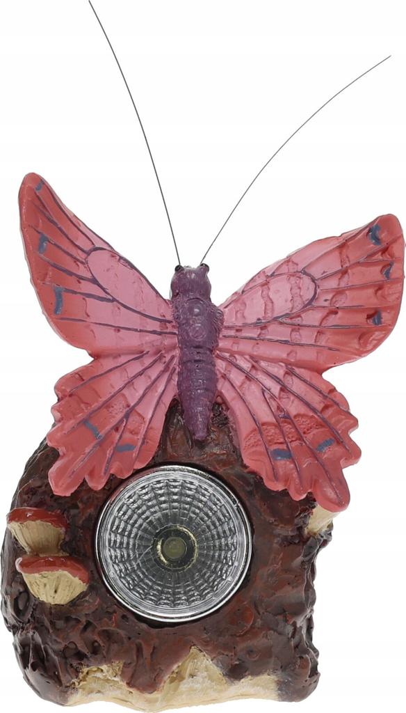 Solar LED Garden Lamp Butterfly 11 Cm