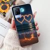 For Vivo V21 4G Case V2066 V2108 New Luxury Flowers Painted Cover Soft Slim Phone Case For Vivo V21e V2061 V 21 VivoV21 e Fundas