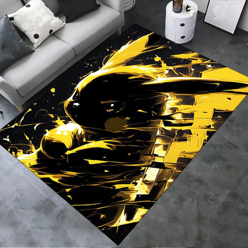 2025 New Pokemon Carpet Rug for Living Room Bedroom Home Sofa Decoration,Kids Play Non-slip Floor Mat