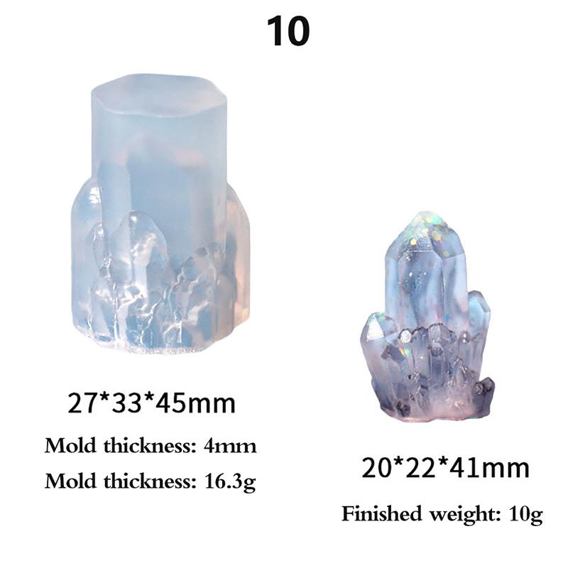 Cluster Mold Diy Epoxy Resin Decoration Rockery Icicle Candle Silicone