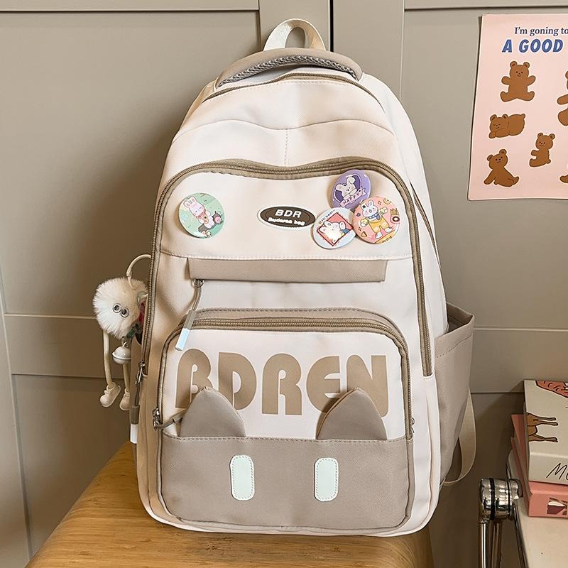 Children's Schoolbags Elementary School Girls Junior High School High School College Students Two Piece Backpack